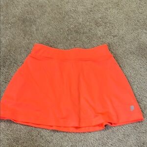 Prince Orange Skort Tennis Golf XS